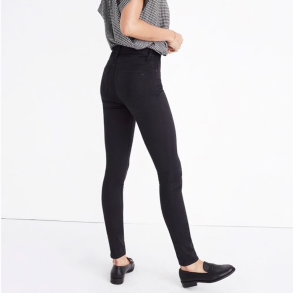 Madewell Pants - MADEWELL | Black 9" High-Rise Skinny Pants G7197